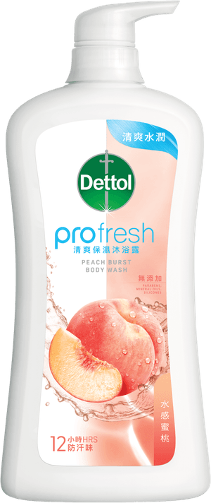 Dettol ProFresh Peach Burst Body Wash