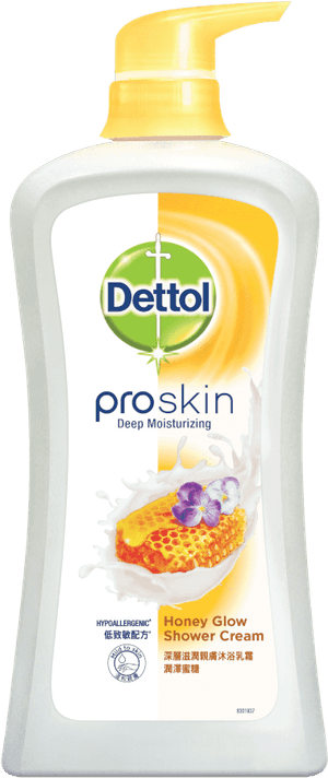 Dettol Proskin Honey Glow Shower Cream