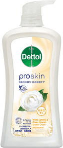 滴露Proskin
親膚沐浴乳霜
白茶花與溫泉礦物清香 