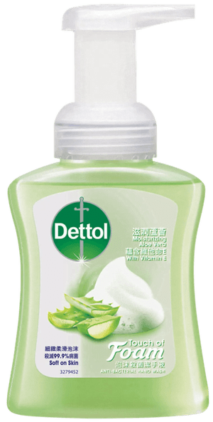 Dettol Touch of Foam: Foaming Hand Soap - Aloe Vera