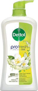滴露ProFresh
清爽保濕沐浴露 
清新綠茶與茉莉花香