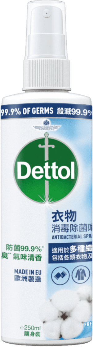 Dettol Antibacterial Spray & Wear