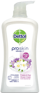 滴露Proskin
深層滋潤親膚沐浴乳霜 
小蒼蘭花香與滋潤蜜梨