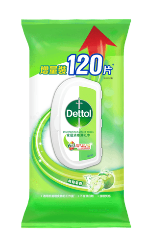 Dettol Healthy Clean Disinfectant Wipes – Green Apple