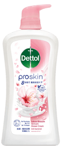 滴露Proskin
深層滋潤親膚沐浴乳霜 
粉嫩櫻花甜香 