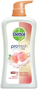 滴露ProFresh
清爽保濕沐浴露
水感蜜桃 