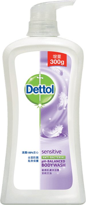 Dettol Sensitive Antibacterial pH-Balanced Body Wash